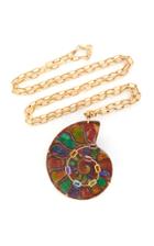 Brent Neale Large Ammonite Pendant 32 Necklace