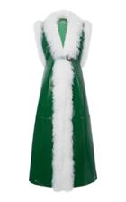 Moda Operandi Miu Miu Embellished Faux-leather Vest Size: 40