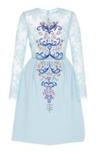 Georges Hobeika Long Sleeve Embellished Dress
