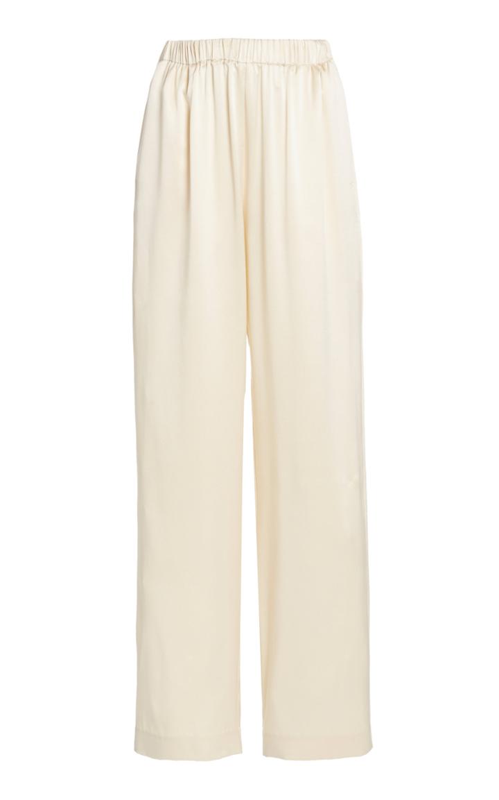 Moda Operandi Co Ruched Silk Pants
