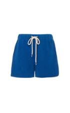 Solid & Striped French Terry Cotton Mini Shorts