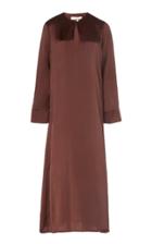 Matin Exclusive Palma Silk-satin Midi Dress