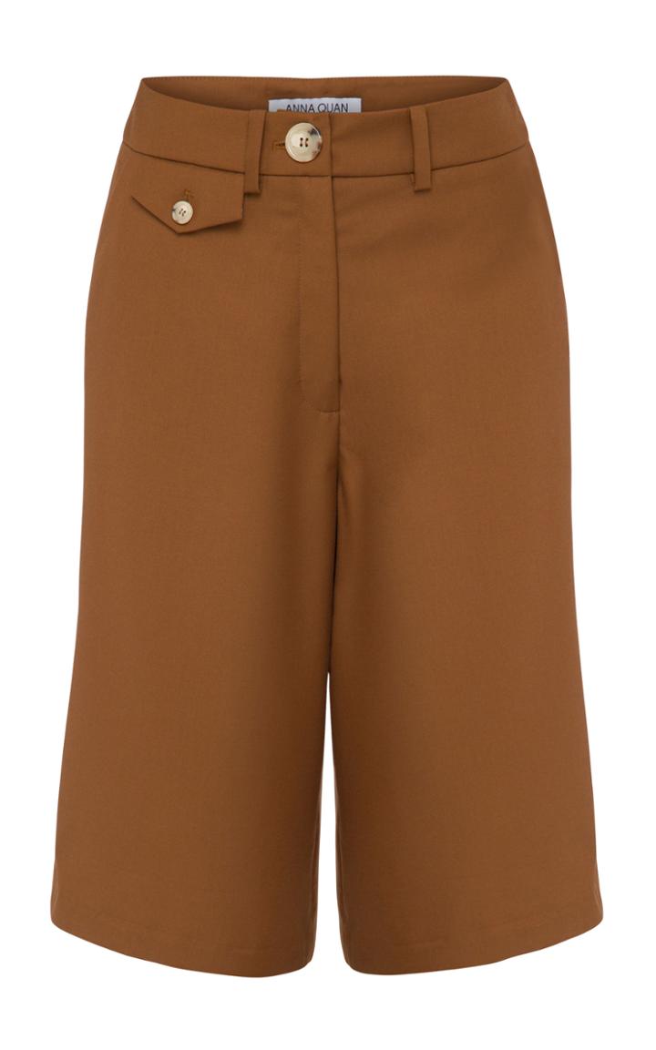 Anna Quan Rae Crepe Shorts