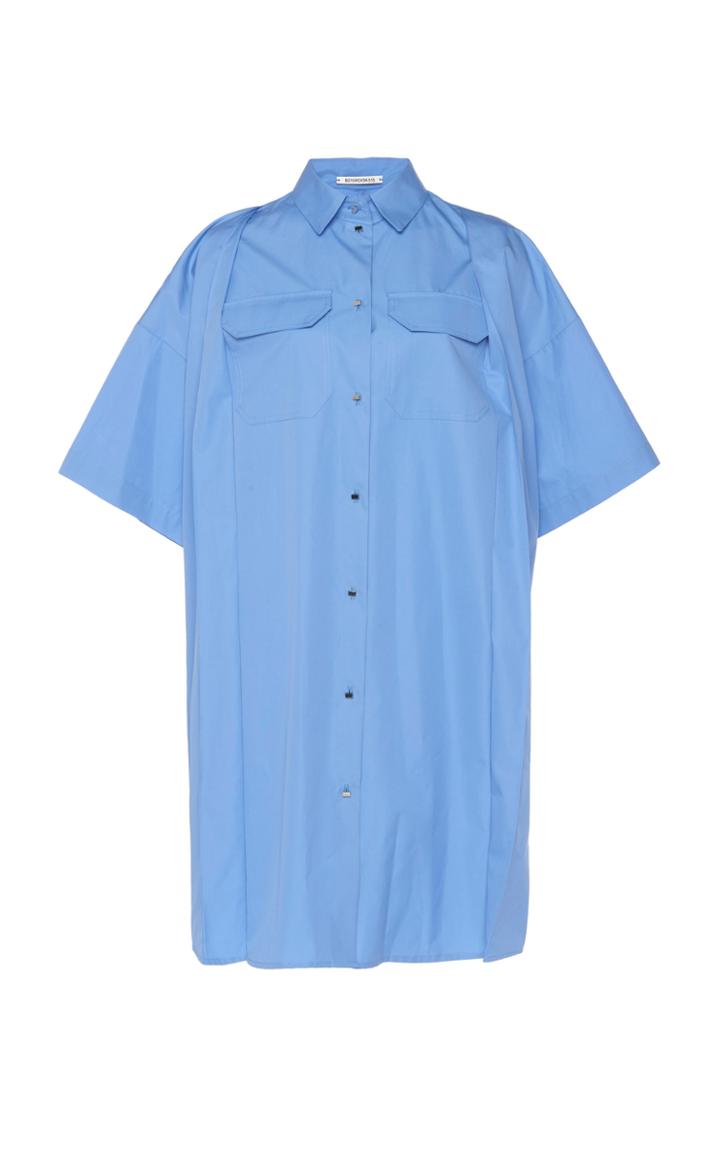 Moda Operandi Boyarovskaya Cotton Pleated Shirt Size: M