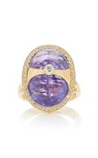 Yi Collection Eos 18k Gold And Tanzanite Ring