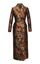 Lake Studio Floral Brocade Long Coat