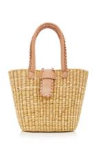 Nannacay Hera Yule Raffia Handle Bag