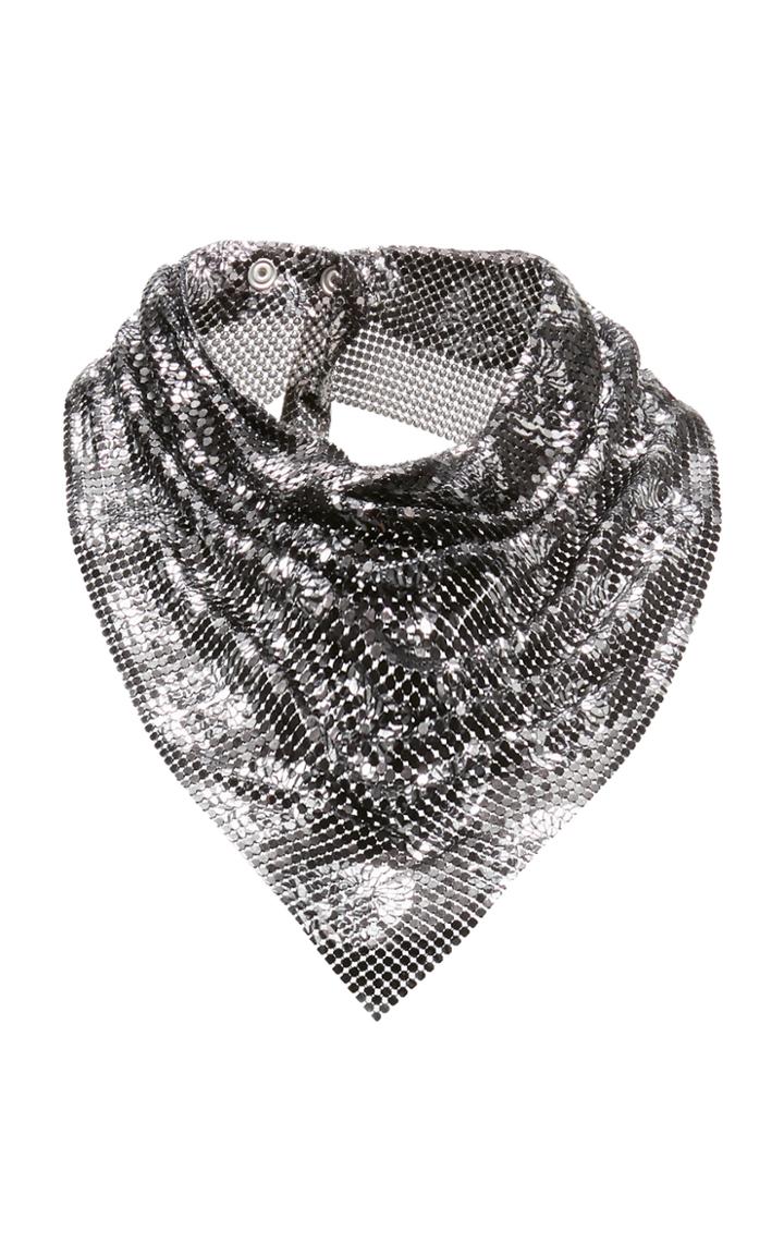 Paco Rabanne Mini Mesh Scarf