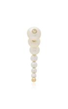 Anissa Kermiche 14k Gold Pearl And Diamond Earring