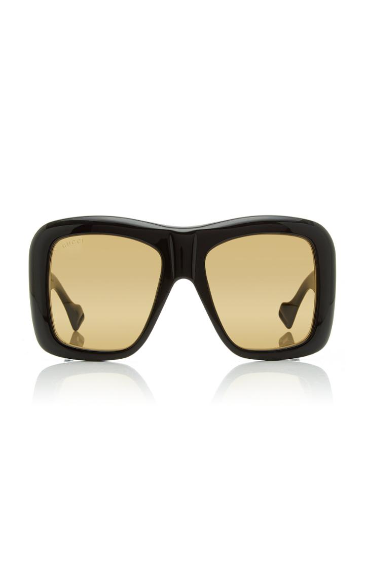 Gucci Sunglasses Aviator-style Acetate Sunglasses