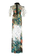 Elie Saab Bead Embroidered Mermaid Gown