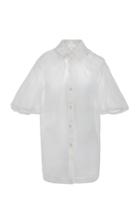 Moda Operandi Huishan Zhang Valerie Silk-organza Top