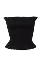 Diane Von Furstenberg Smocked Tube Top