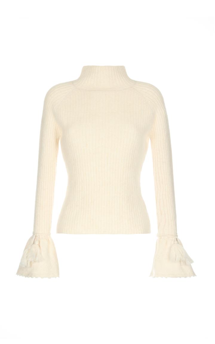 Moda Operandi Escvdo Buju Light Knit Billow Cuff Sweater