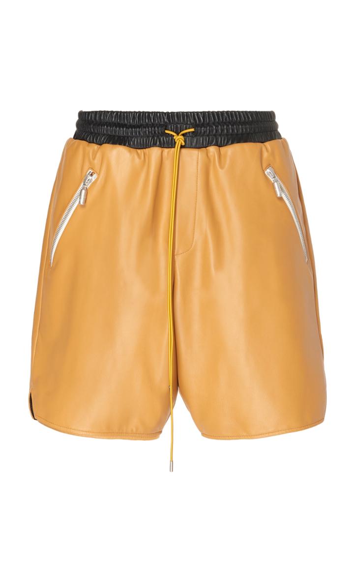 Rhude Leather Bball Short