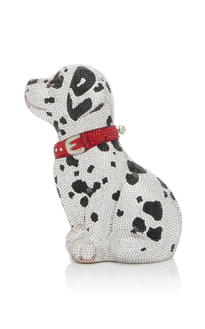 Judith Leiber Couture Lucky Puppy Crystal Clutch