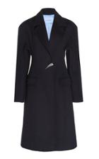 Mugler Tailored Wool Coat
