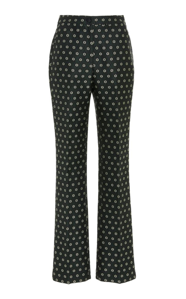 Alexachung Kick-flare Tailored Jacquard Trouser