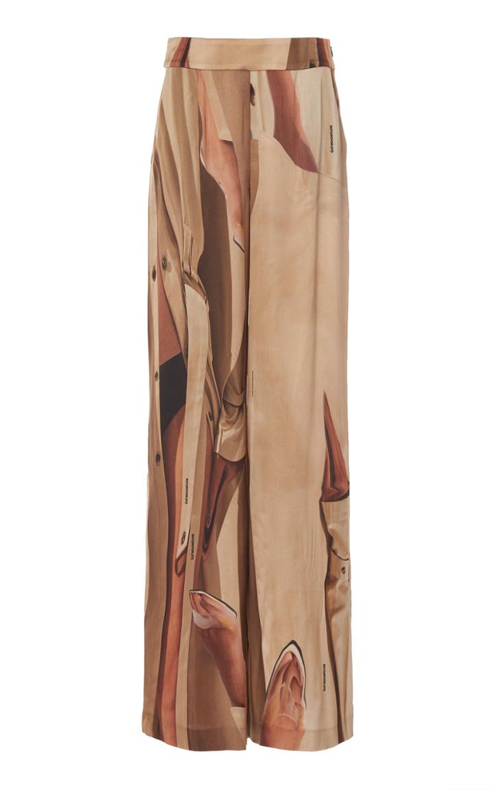 Moda Operandi Boyarovskaya Fluid Printed Pants Size: Xs