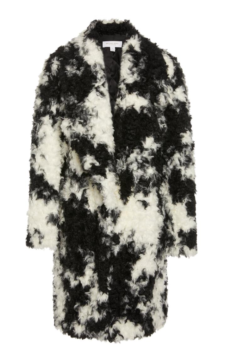 Moda Operandi Michael Kors Collection Two-tone Faux-fur Coat