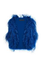 Elie Saab Ostrich And Turkey Feather Vest