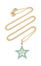 Andrea Fohrman Medium Enamel Star Pendant