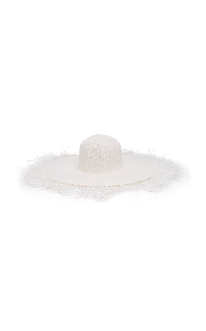 Jacquemus Le Chapeau Riviera Frayed Straw Hat