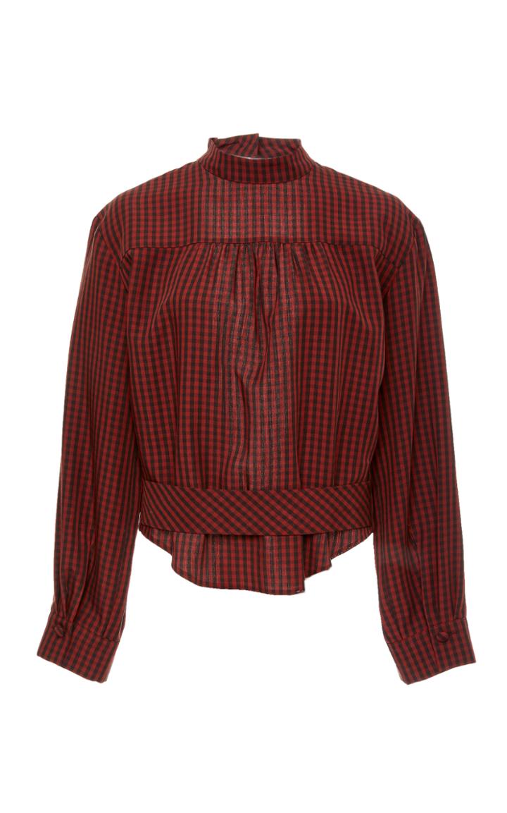 Nanushka Stine Open Back Top