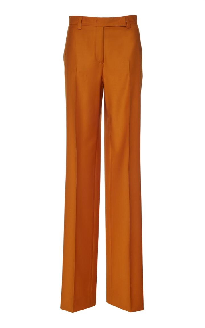 Salvatore Ferragamo Worsted Wool-blend Tailored Pant