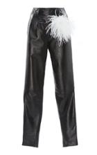 Christopher Kane Foil Leather Trousers