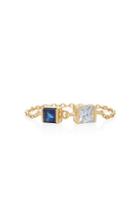 Yi 18k Gold Sapphire Chain Ring