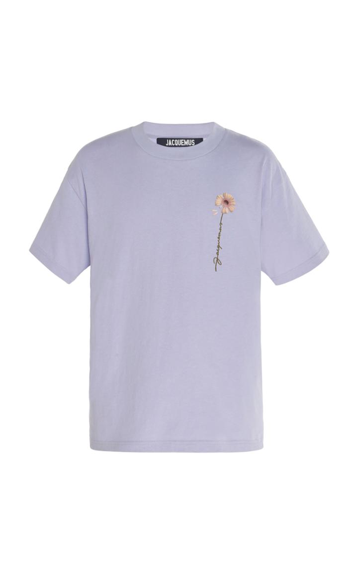 Jacquemus Printed Cotton-jersey T-shirt