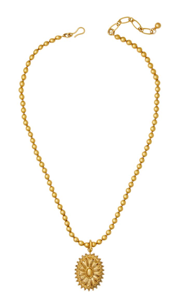 Moda Operandi Brinker & Eliza Gold-plated Hermione Pendant Necklace