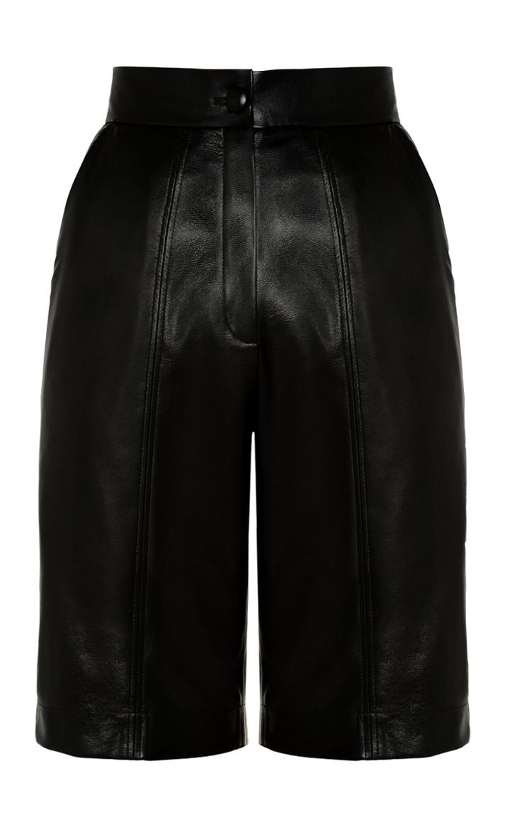 Moda Operandi Matriel Vegan Leather Shorts