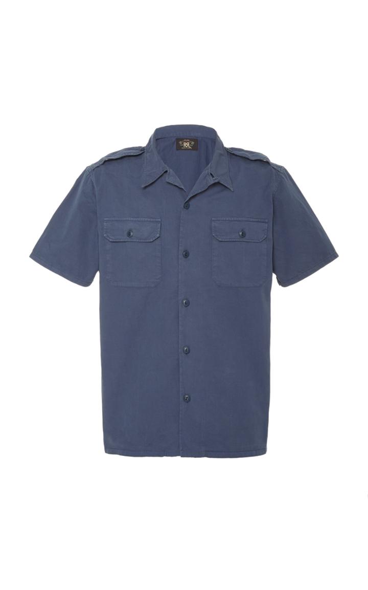 Rrl Shaw Cotton Camp Shirt