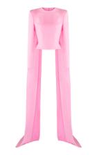 Alex Perry Regan Structured Crepe Top
