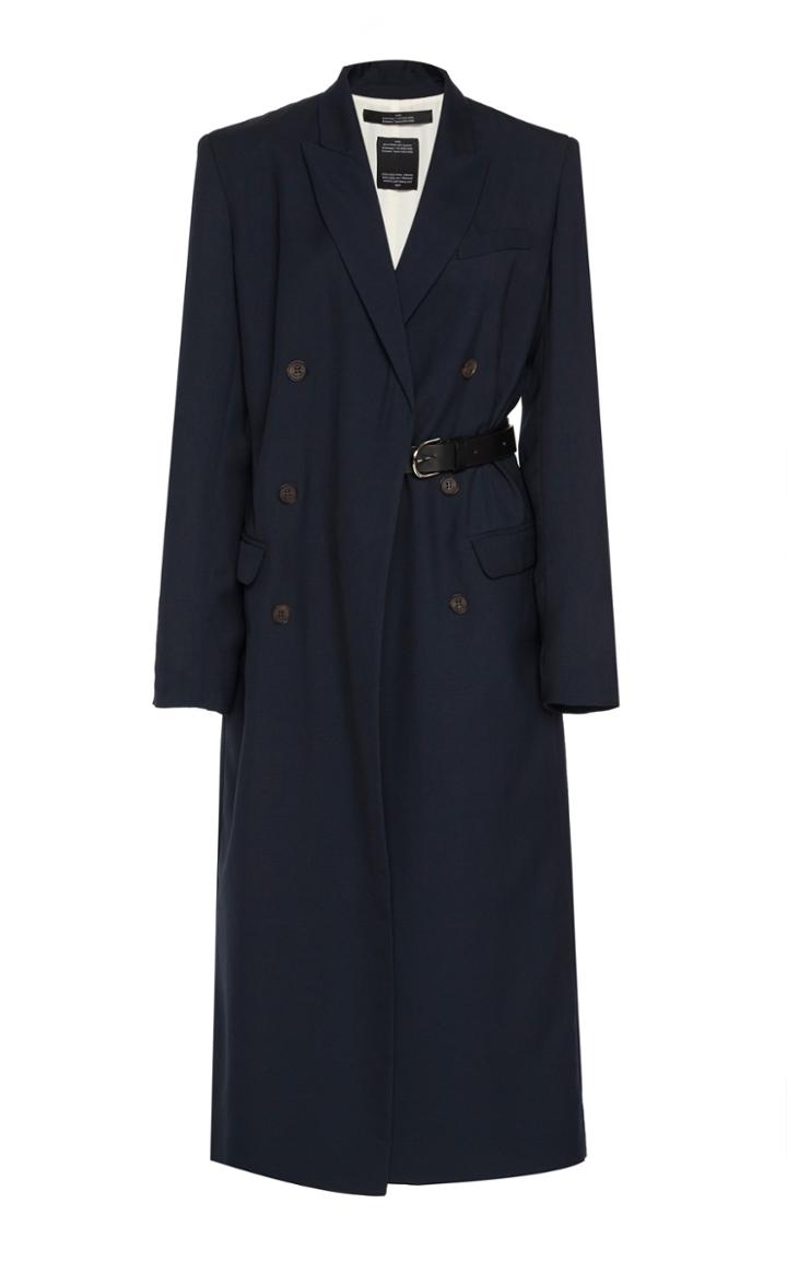 Moda Operandi Rokh Belted Cady Jacket Size: 34