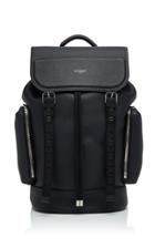 Givenchy Buckled Textured-leather Backpack