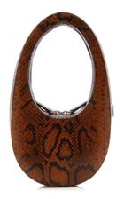 Coperni Mini Swipe Python-print Leather Bag