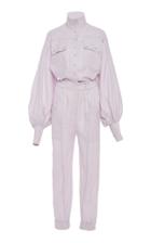 Zimmermann Ninety-six Racer Linen Jumpsuit