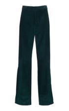 Jil Sander Suede Wide-leg Pants