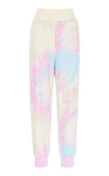 Ralph & Russo Tie-dye Ribbed Crepe Joggers