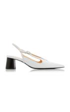Ellery Diego Leather Slingback Pumps