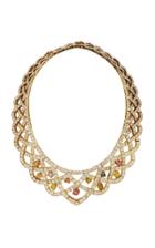 Eleuteri Multi-color Sapphire And Diamond Necklace