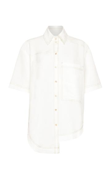 Moda Operandi Aje Unlace Button-down Short Sleeve Shirt