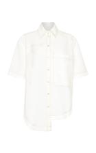 Moda Operandi Aje Unlace Button-down Short Sleeve Shirt