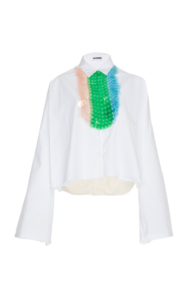 Jil Sander Evelyn Embellished Top