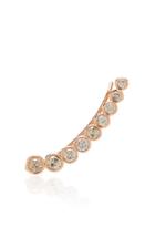 Carbon & Hyde Cinderella 18k Rose Gold And Diamond Earring