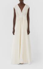 Moda Operandi Co V Neck Tuck Waist Gown