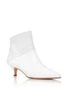 Tibi Jean Leather Ankle Boots